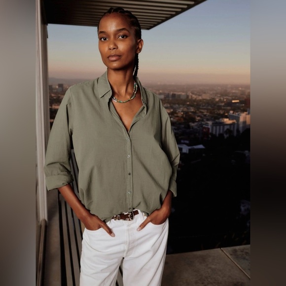 clover green dress shirt ELLIS SHIRT